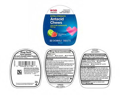 CVS Antacid StrawberryLime 32ct 218748 1-15-2020.jpg CVS Strawberry Lime Antacid 32ct Chews - CVS Antacid StrawberryLime 32ct 218748 1 15 2020